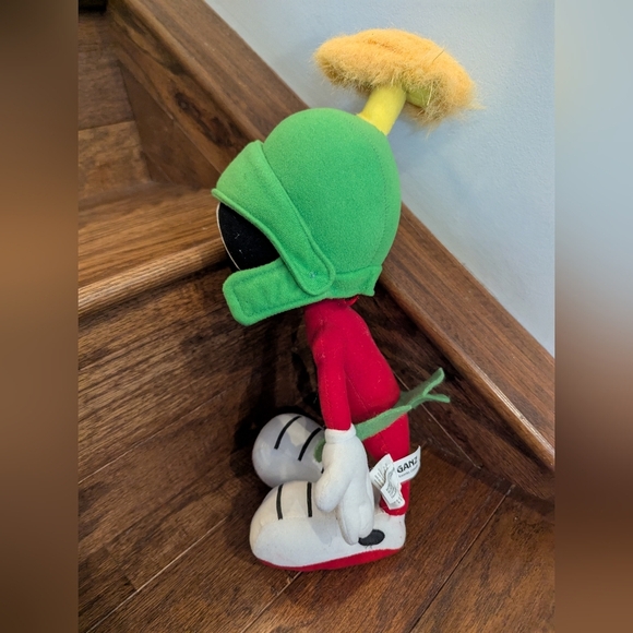 Marvin The Martian Looney Tunes Plush by Ganz 16" 90s Vintage - Picture 5 of 10